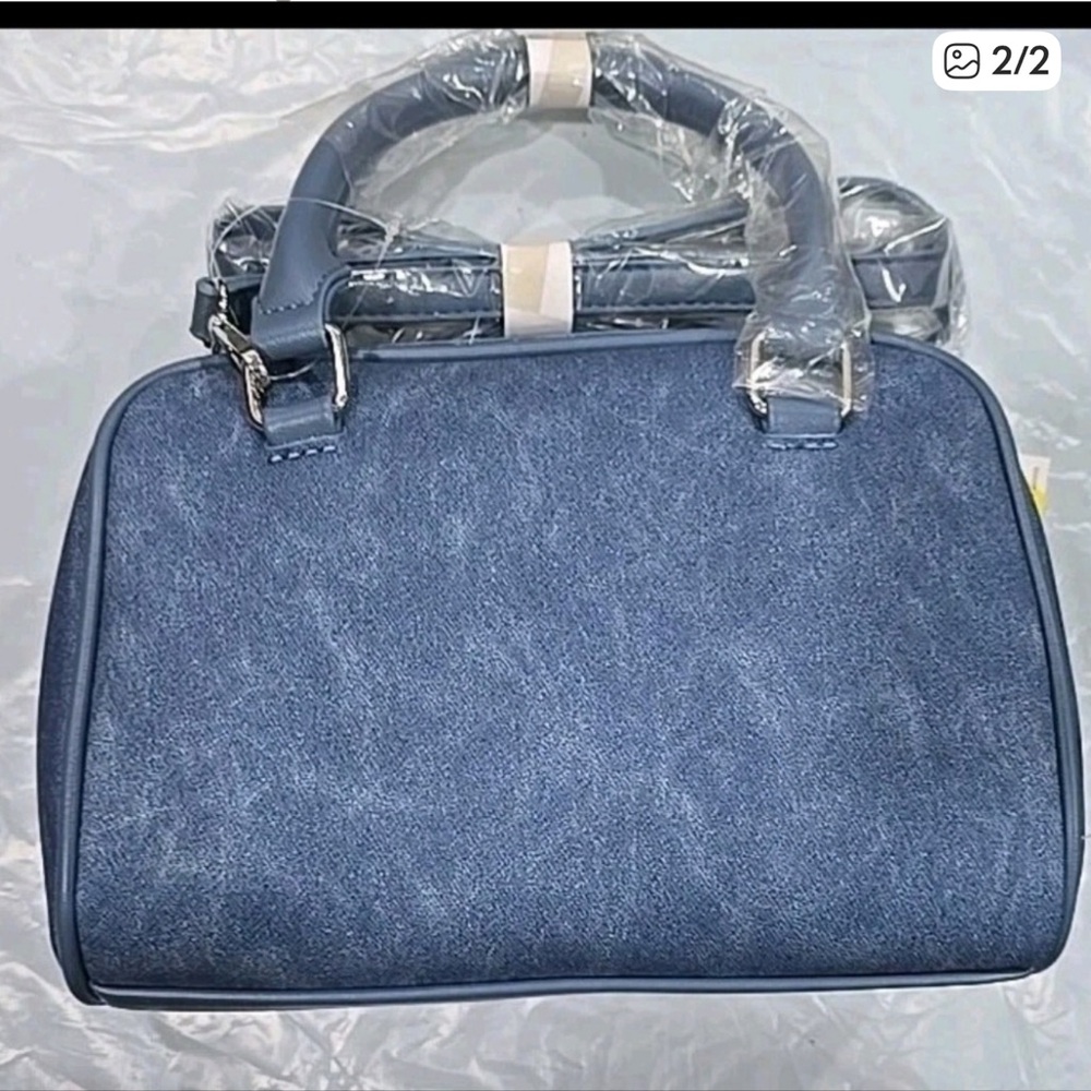 CHRISTIAN LACROIX Elegant Blue Handbag - Picture 2 of 2